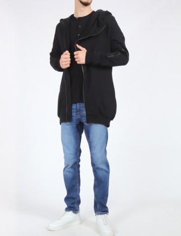 Hanorac Bershka, negru