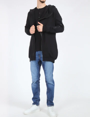 Hanorac Bershka, negru Negru