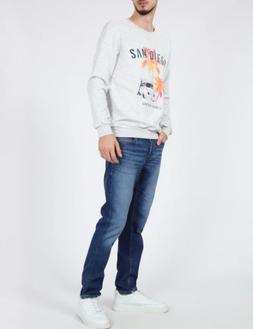 Bluza Bershka, gri Gri