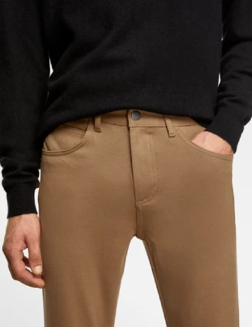 Pantaloni Zara, maro Maro