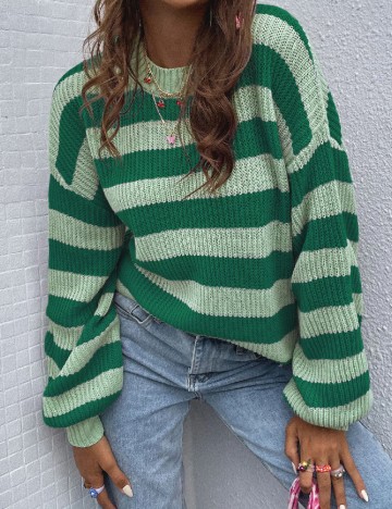 
						Pulover SHEIN, verde