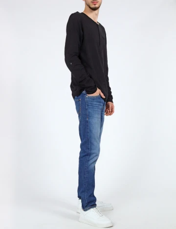 Bluza Bershka, negru Negru