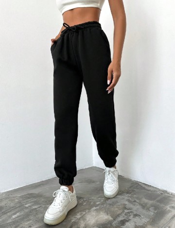 
						Pantaloni SHEIN, negru