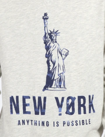 Bluza Bershka, gri Gri