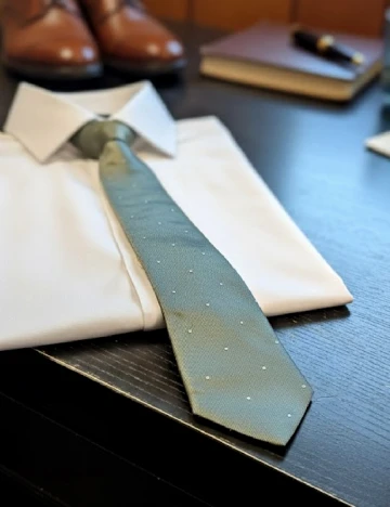 Cravata Massimo Dutti, verde Verde