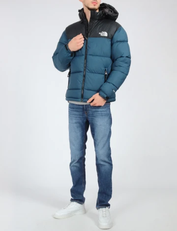 Geaca The North Face, albastru/negru Albastru