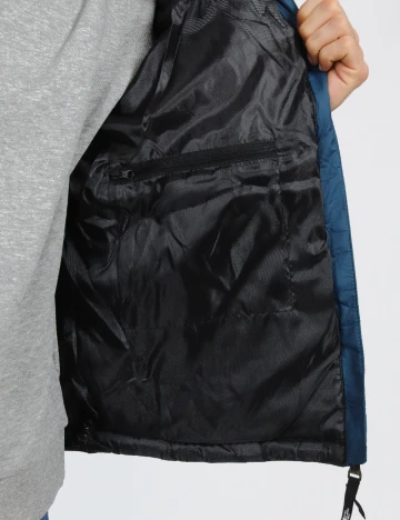 Geaca The North Face, albastru/negru Albastru