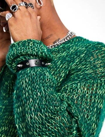 Pulover COLLUSION, verde Verde