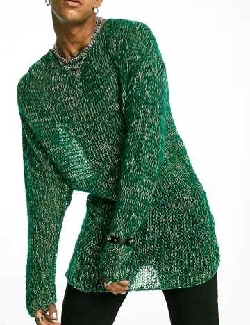 Pulover COLLUSION, verde Verde