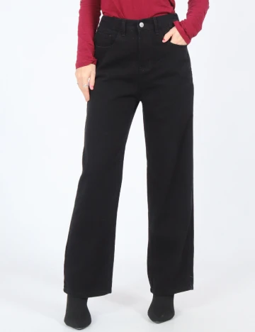 Blugi Shein Kids, negru Negru