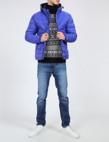 Geaca BOSS, albastru