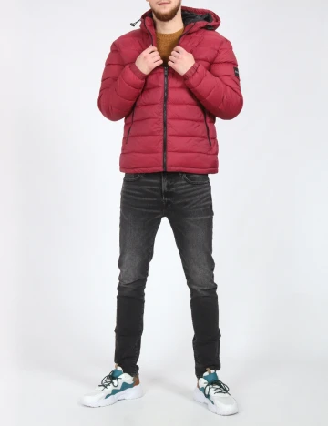 Geaca BOSS, visiniu Rosu