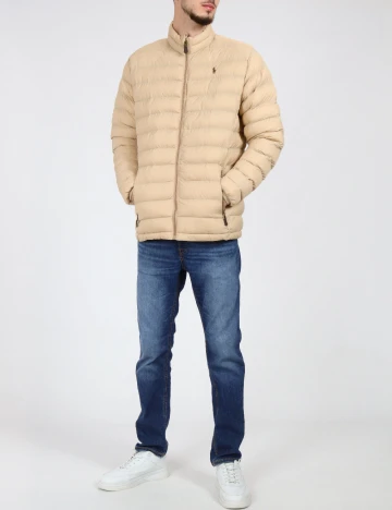 Geaca Polo Ralph Lauren, crem Crem