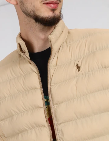 Geaca Polo Ralph Lauren, crem Crem