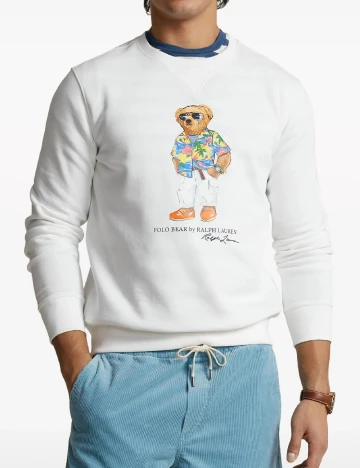 Bluza Polo Ralph Lauren, alb Alb