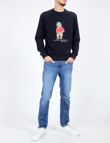 Bluza Polo Ralph Lauren, bleumarin inchis Albastru