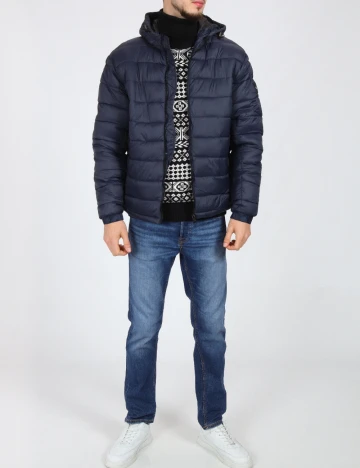 Geaca BOSS, bleumarin Albastru