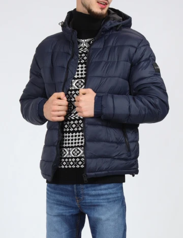 Geaca BOSS, bleumarin Albastru