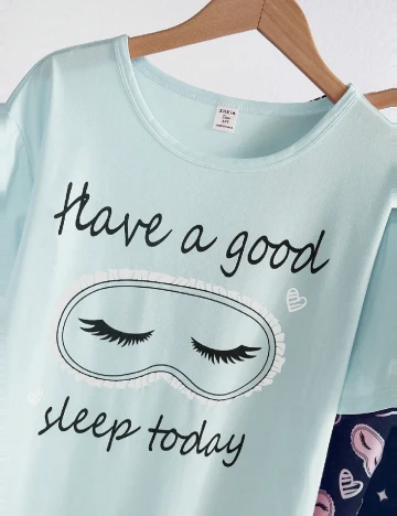 Set rochii de noapte Shein Kids, mix culori Mix culori