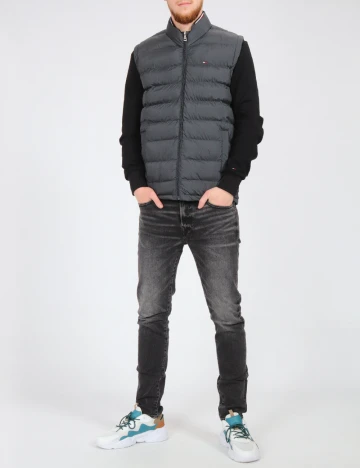 Vesta Tommy Hilfiger, gri inchis Gri