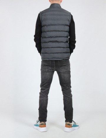 Vesta Tommy Hilfiger, gri inchis