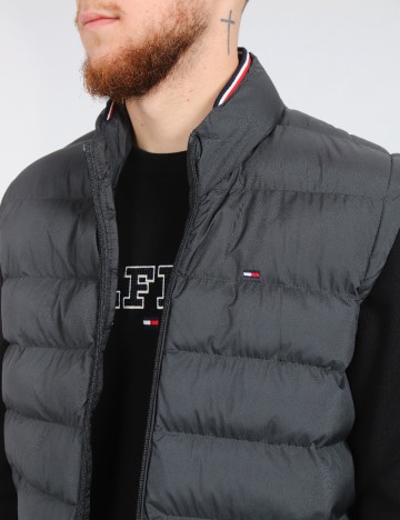Vesta Tommy Hilfiger, gri inchis