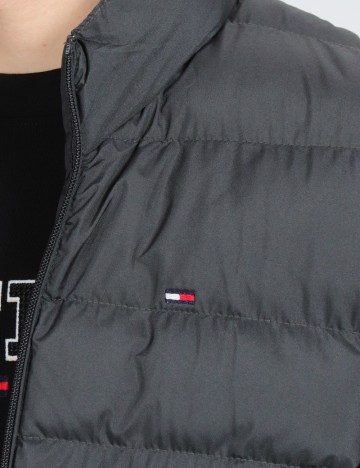 Vesta Tommy Hilfiger, gri inchis