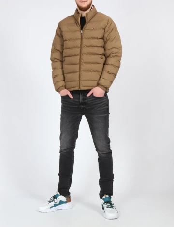 Geaca Tommy Hilfiger, kaki Verde