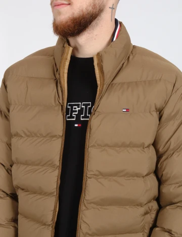 Geaca Tommy Hilfiger, kaki Verde