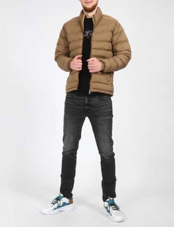 Geaca Tommy Hilfiger, kaki Verde