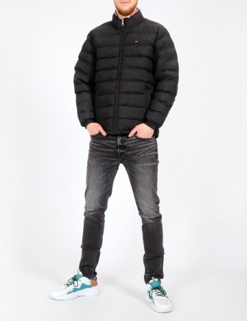 Geaca Tommy Hilfiger, negru