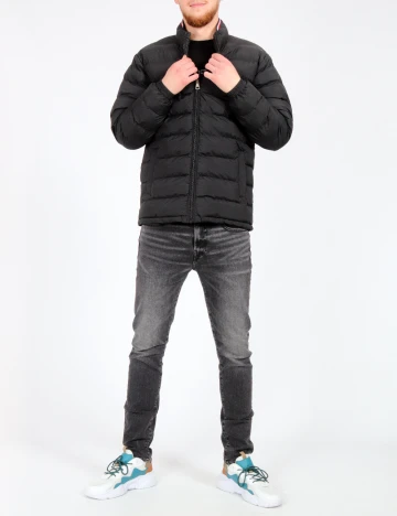 Geaca Tommy Hilfiger, negru Negru