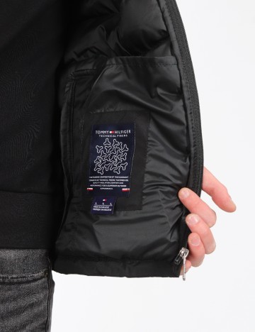 Geaca Tommy Hilfiger, negru