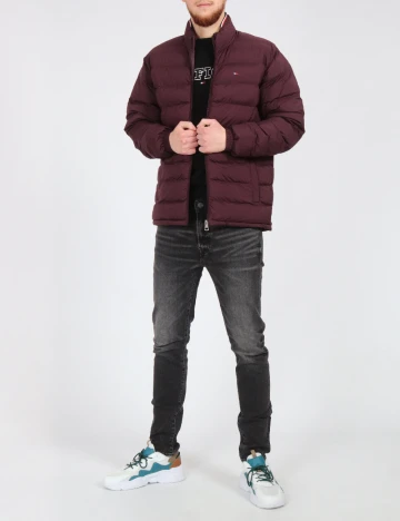 Geaca Tommy Hilfiger, visiniu Rosu