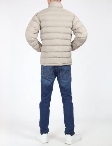 Geaca Tommy Hilfiger, gri deschis Gri