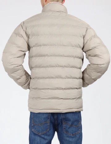 Geaca Tommy Hilfiger, gri deschis Gri