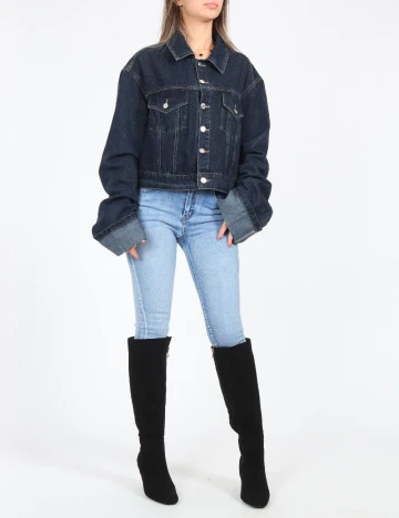 Jacheta SHEIN, albastru Albastru