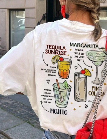 Tricou SHEIN, alb