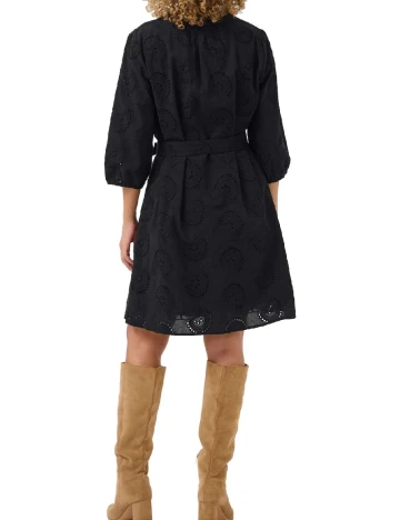 Rochie scurta Cream, negru