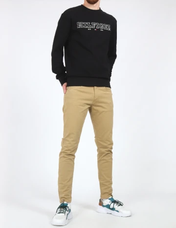 Pantaloni Zara, kaki Maro