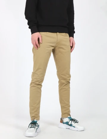 Pantaloni Zara, kaki Maro