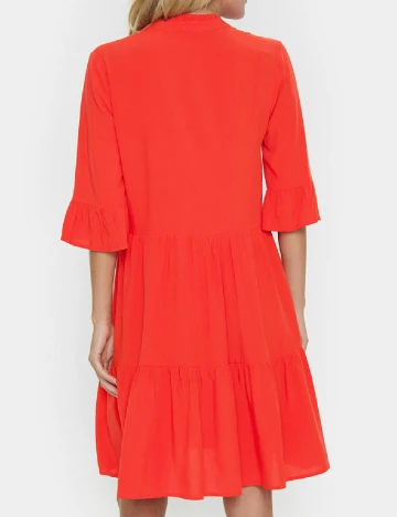 Rochie scurta Saint Tropez, portocaliu