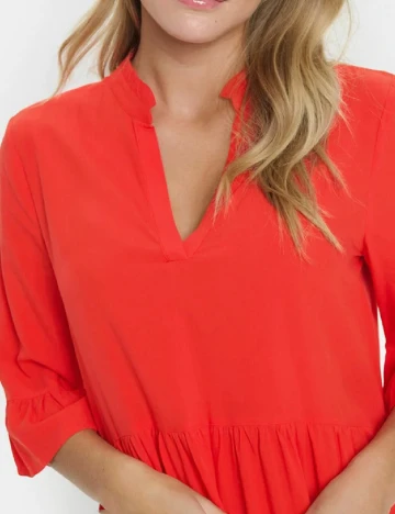 Rochie scurta Saint Tropez, portocaliu