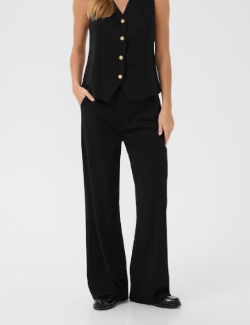 Pantaloni Cream, negru