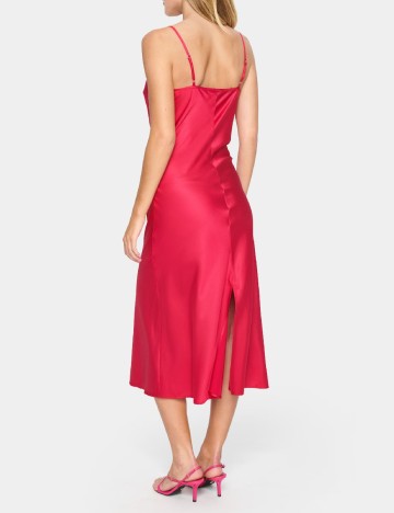 Rochie medie Saint Tropez, magenta