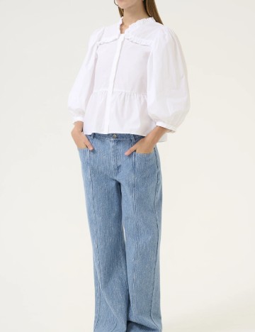 Bluza Karen By Simonsen, alb