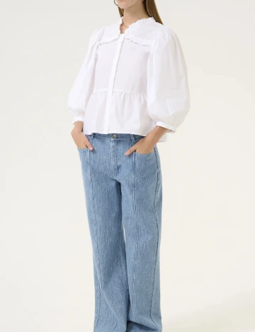 Bluza Karen By Simonsen, alb