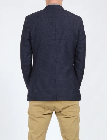 Sacou Topman, albastru/negru Albastru