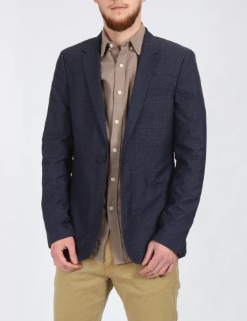 Sacou Topman, albastru/negru Albastru