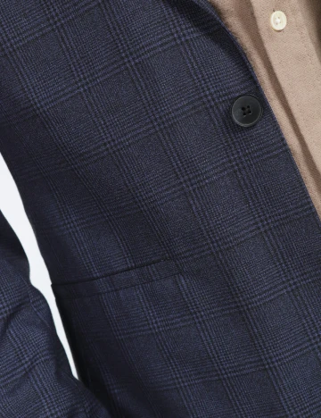 Sacou Topman, albastru/negru Albastru